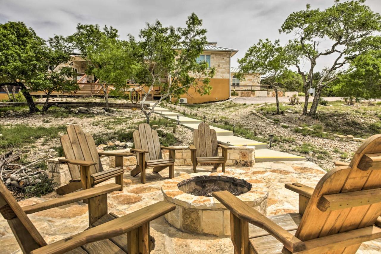 Ladera Wimberley Estate On 13 Acres With Hot Tub Villa Luaran gambar